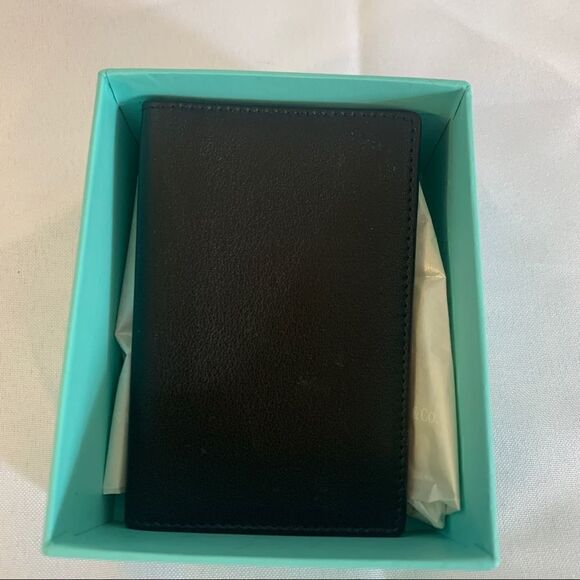 Tiffany & Co. Leather Card Case - Black - New - Picture 5 of 6